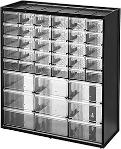 Resumen de las características más importantes en las cajas de dados mejoradas