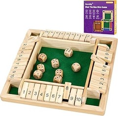 Juegos de mesa clásicos que requieren dados de madera específicos