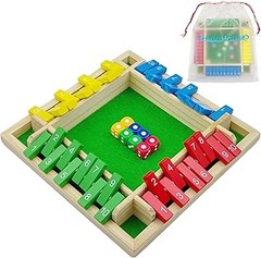 ** Accesorios ideales para el almacenamiento de dados de madera