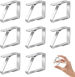 Descubre los tipos de clips y sujetadores para tapetes de mesa