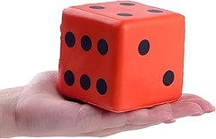 ¿Por qué usar dados grandes en juegos infantiles?