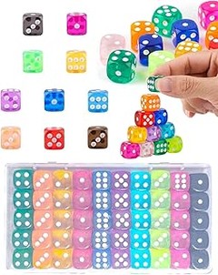 Descubre las ventajas de los dados translúcidos en tus juegos de mesa