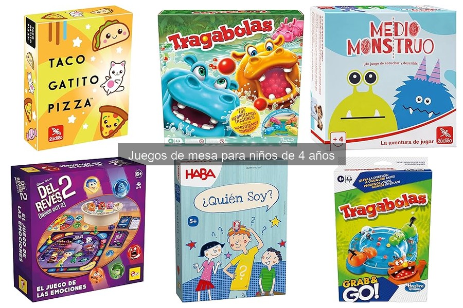 ¿A qué edad son recomendables los juegos de mesa para niños?