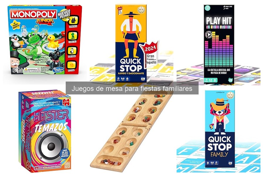 Accesorios Esenciales para Juegos de Mesa en Fiestas Familiares