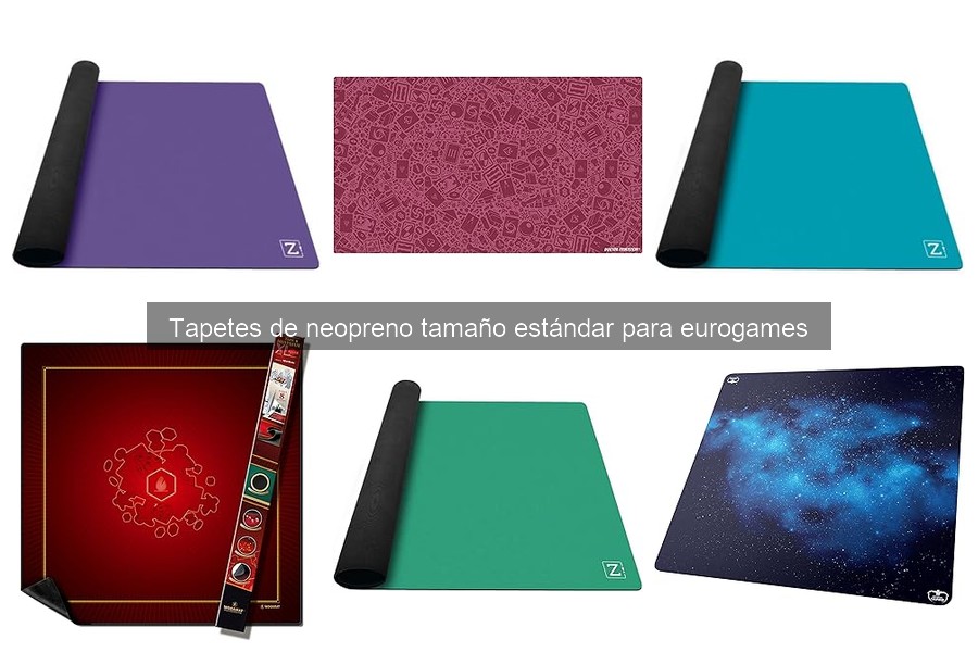 Accesorios esenciales para tapetes de neopreno en eurogames