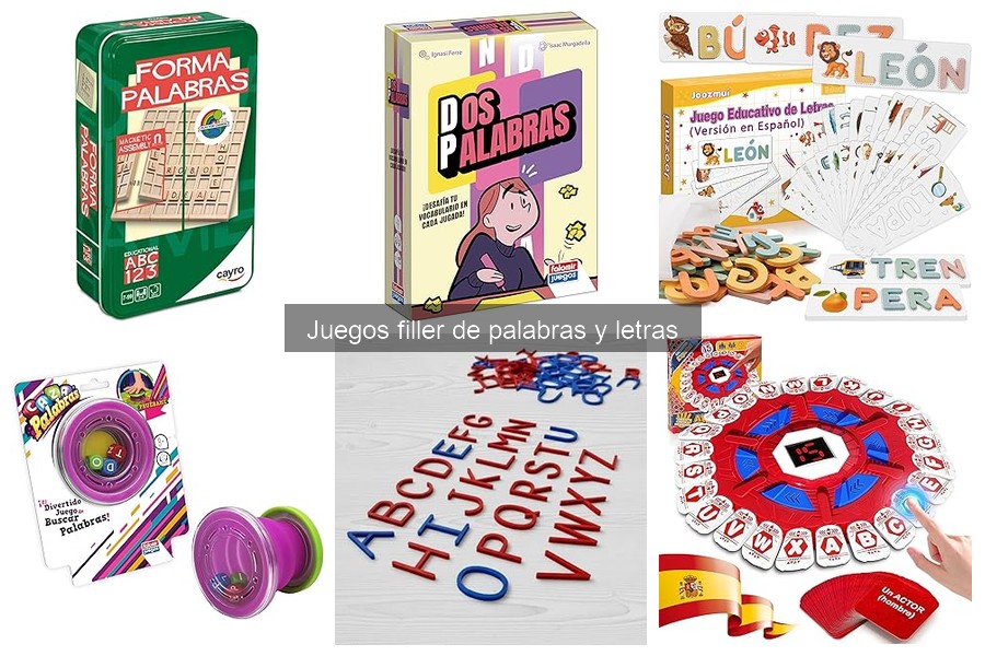 Accesorios imprescindibles para juegos filler de palabras