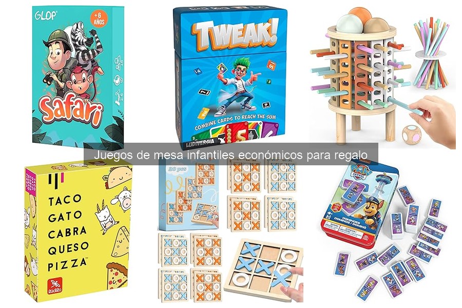 Actividades familiares con juegos de mesa económicos