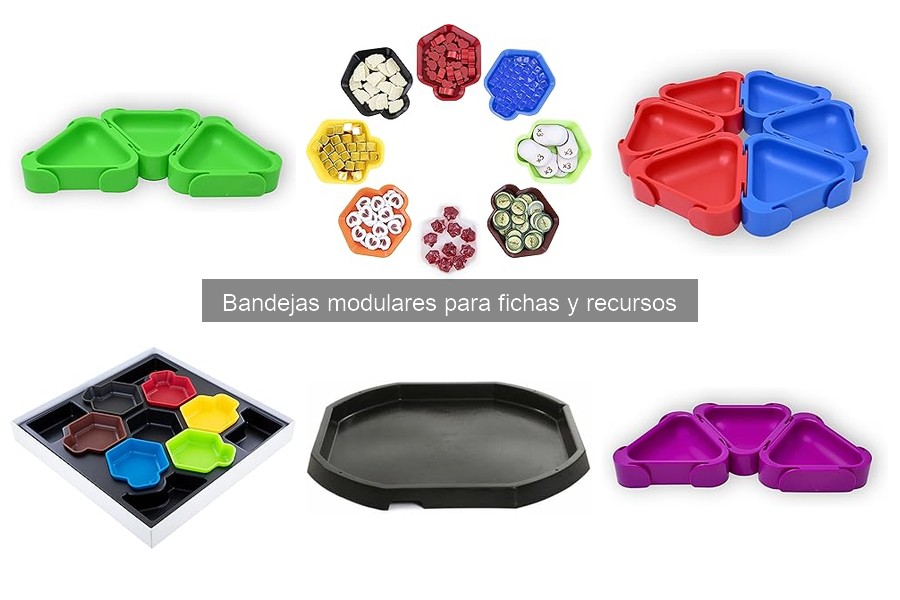 Alternativas a Bandejas Modulares para Fichas de Juegos