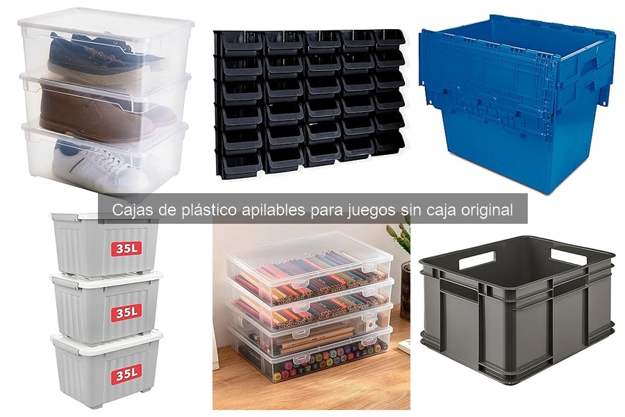 Alternativas a cajas apilables para juegos de mesa