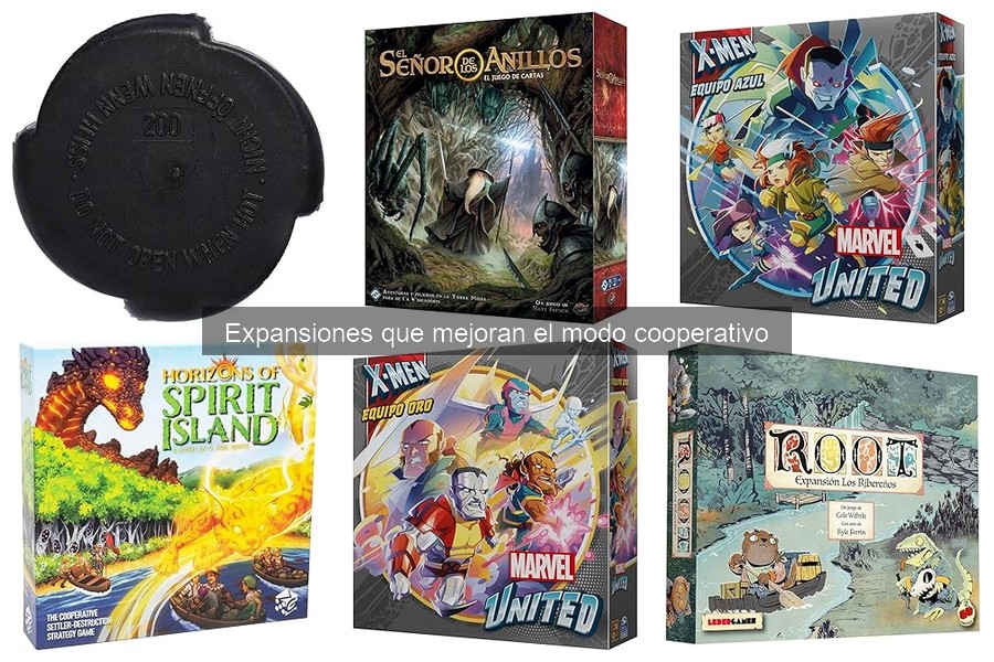 Alternativas a expansiones oficiales para juegos cooperativos