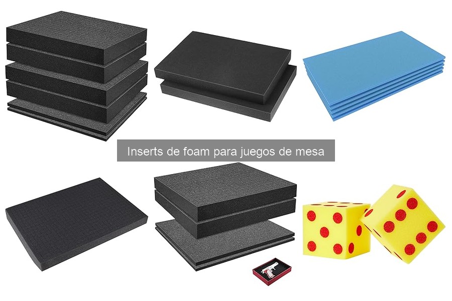 Alternativas a Inserts de Foam para Juegos de Mesa