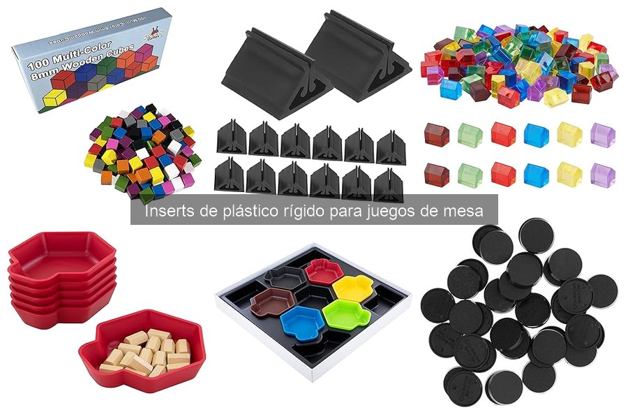 Alternativas a Inserts de Plástico Rígido para Juegos de Mesa