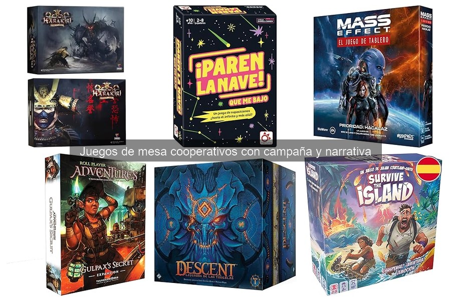 Alternativas a juegos cooperativos con campaña y narrativa