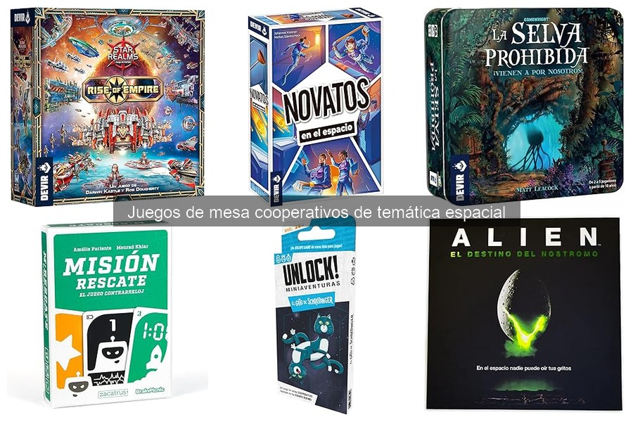 Alternativas a juegos cooperativos de temática espacial