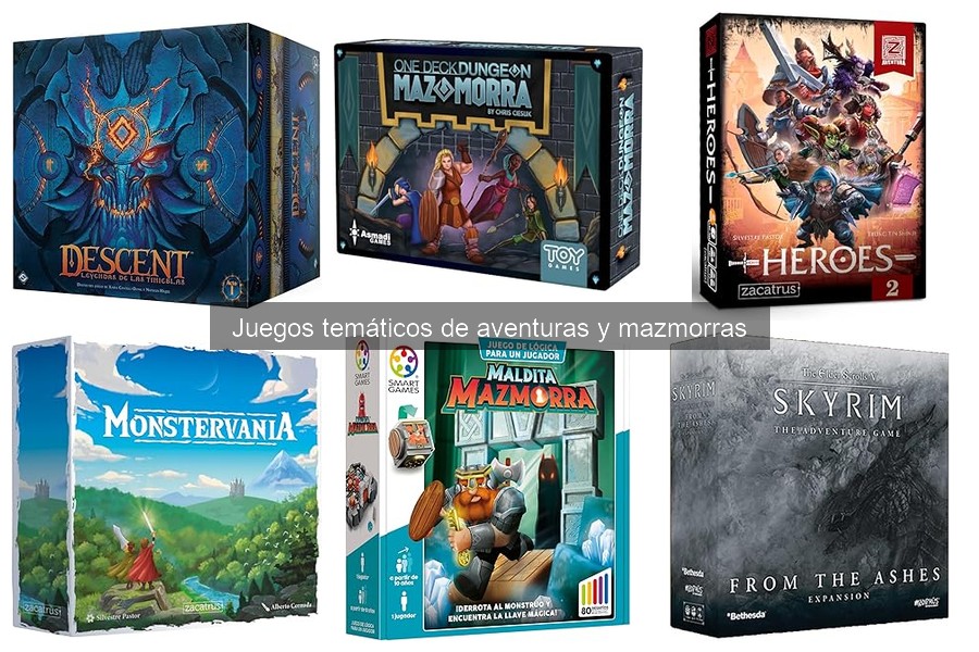 Alternativas a juegos de aventuras y mazmorras