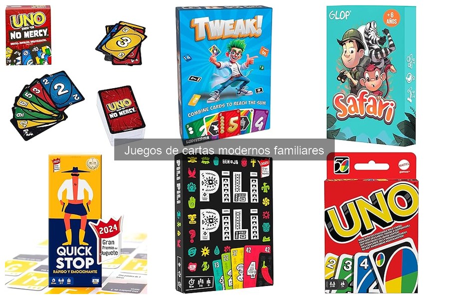 Alternativas a Juegos de Cartas Familiares Conocidos