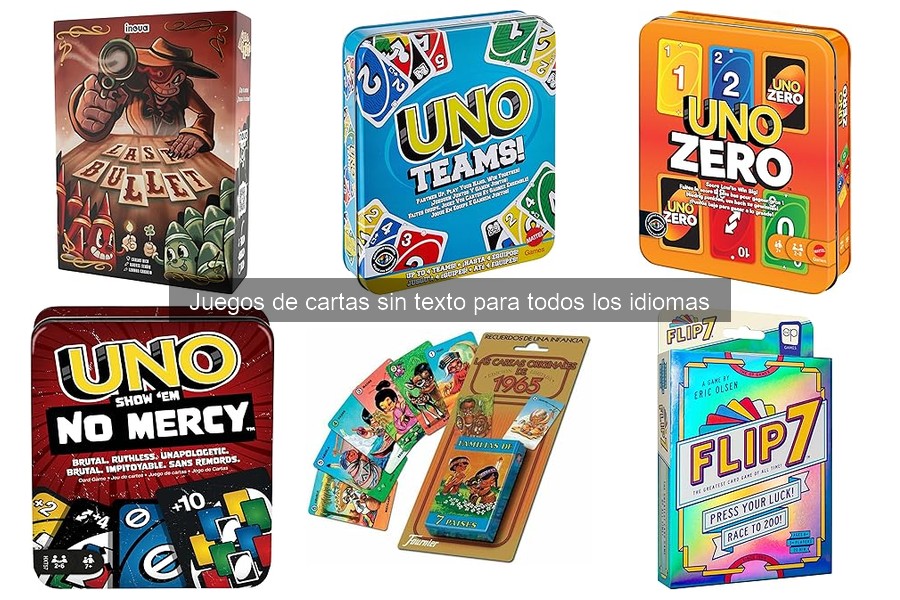 Alternativas a Juegos de Cartas Sin Texto: Variedad y Diversión