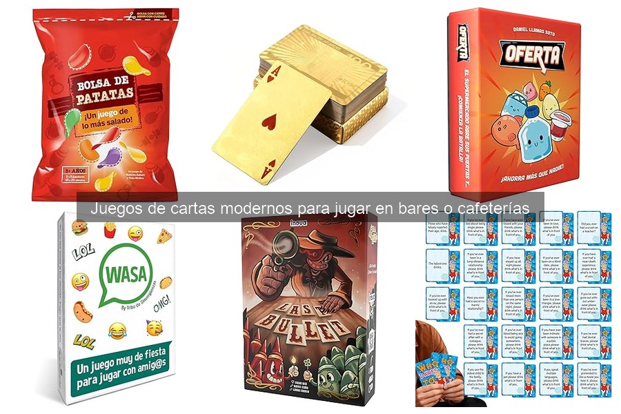 Alternativas a Juegos de Cartas Tradicionales en Bares