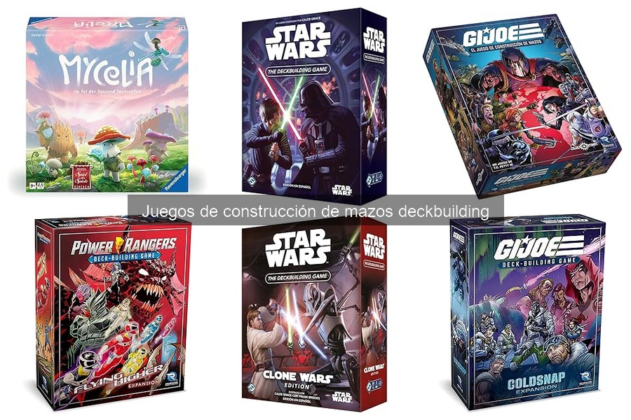 Alternativas a juegos de construcción de mazos de mesa