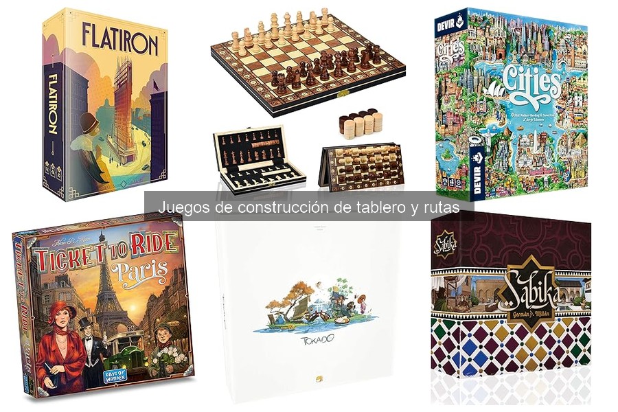 Alternativas a Juegos de Construcción de Tablero y Rutas