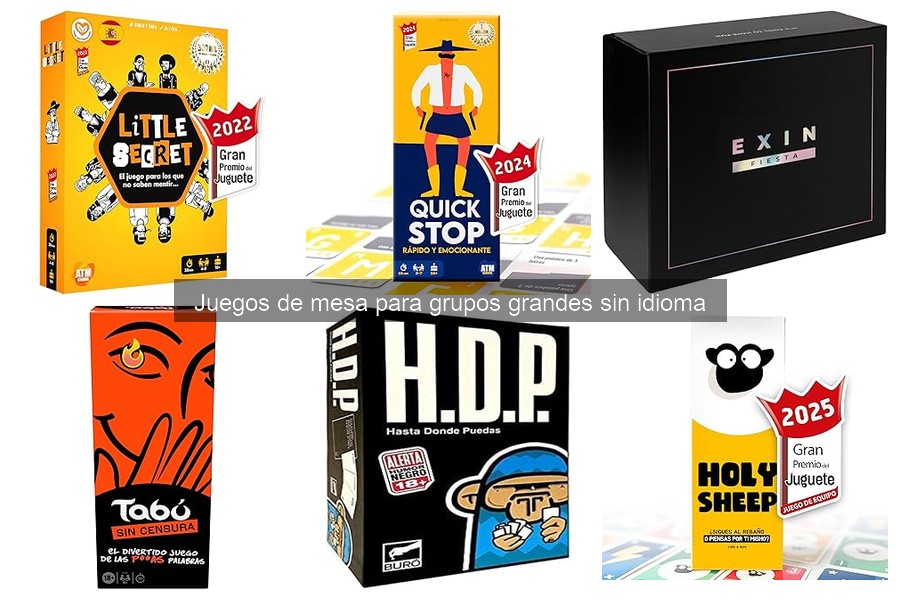 Alternativas a Juegos de Mesa Complejos para Grupos Grandes