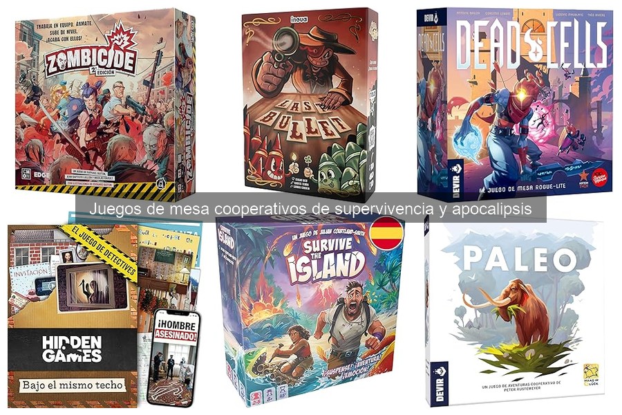 Alternativas a Juegos de Mesa Cooperativos de Supervivencia