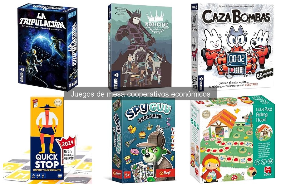 Alternativas a Juegos de Mesa Cooperativos Económicos