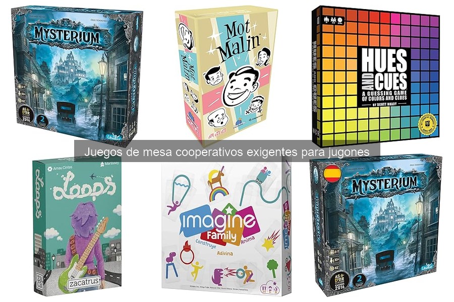 Alternativas a juegos de mesa cooperativos exigentes