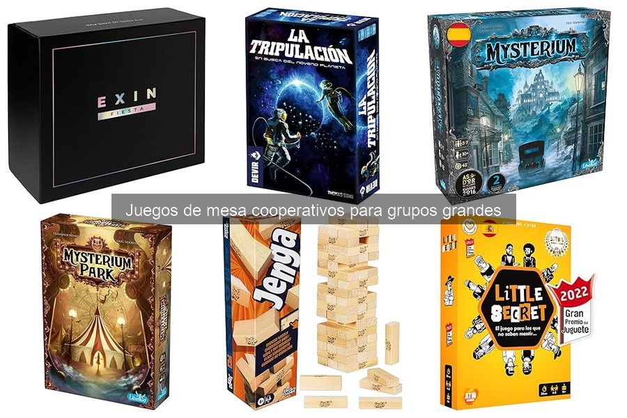 Alternativas a Juegos de Mesa Cooperativos para Grupos Grandes