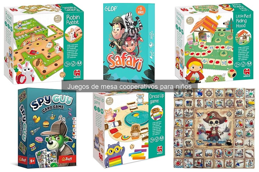 Alternativas a juegos de mesa cooperativos para niños