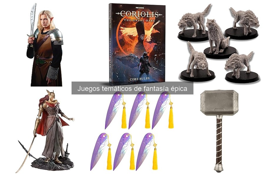 Alternativas a Juegos de Mesa de Fantasía Épica