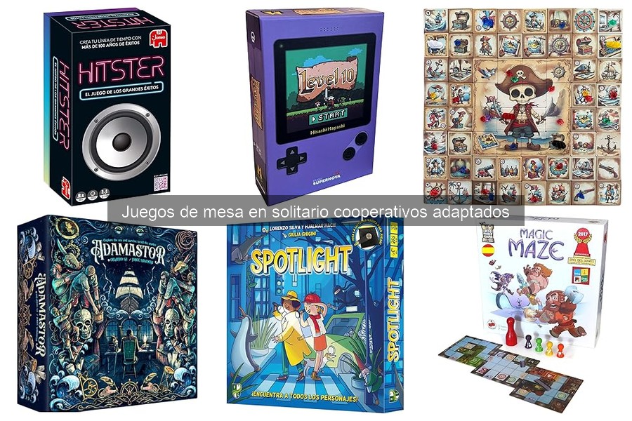 Alternativas a Juegos de Mesa en Solitario Cooperativos