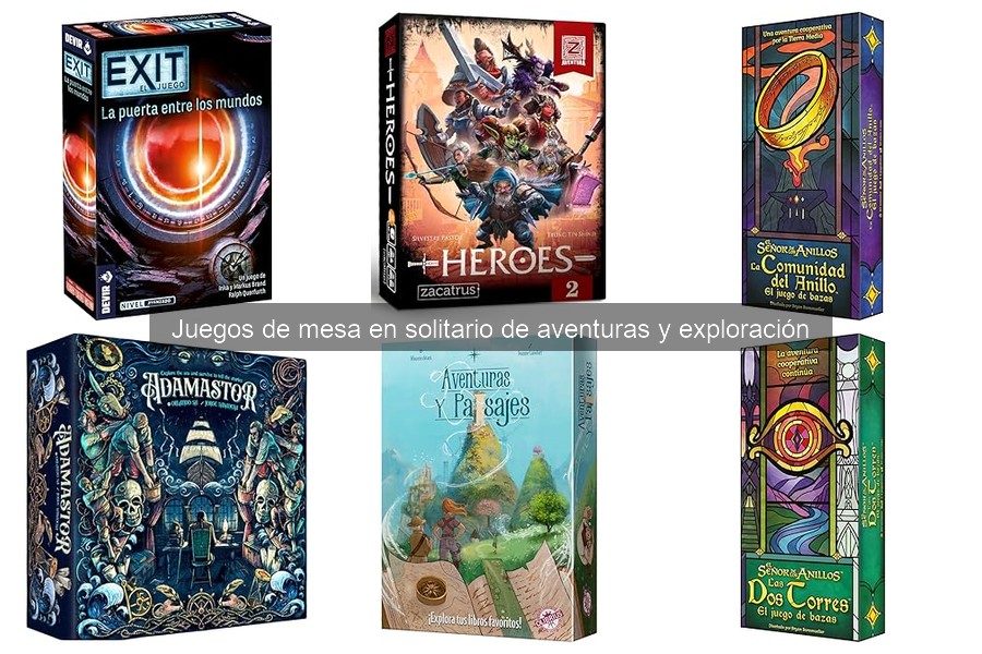 Alternativas a juegos de mesa en solitario de aventura