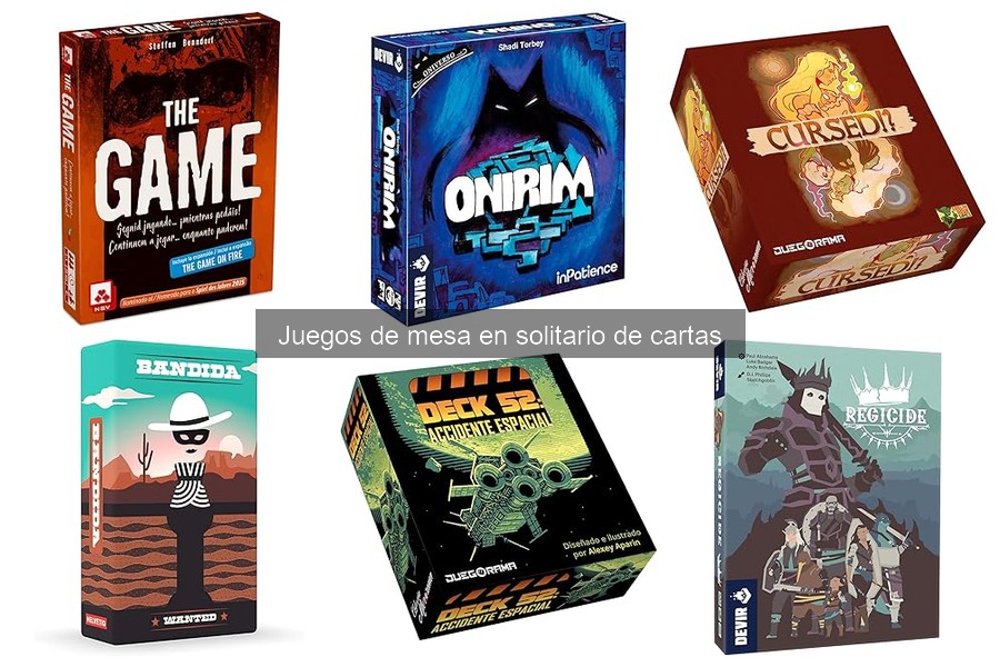 Alternativas a juegos de mesa en solitario de cartas