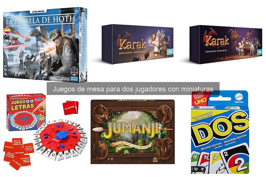 Alternativas a Juegos de Mesa para Dos con Miniaturas