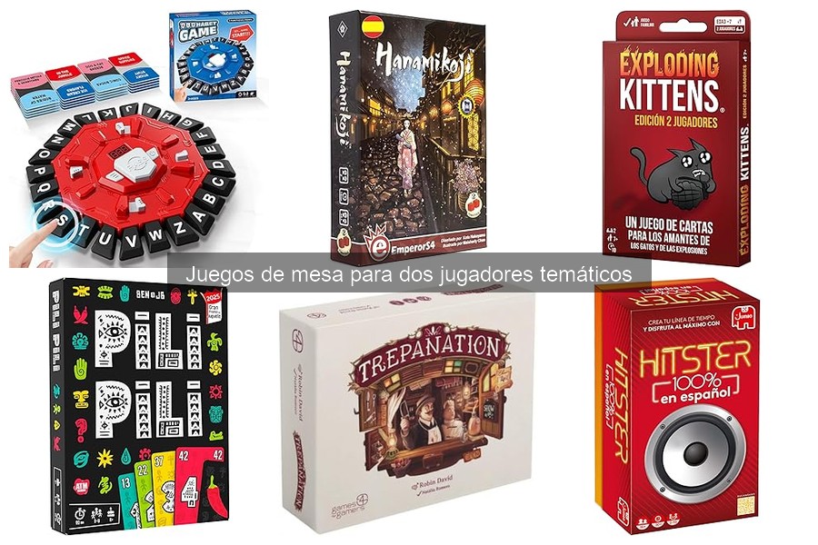 Alternativas a Juegos de Mesa para dos Jugadores