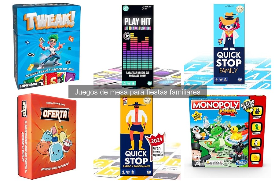 Alternativas a Juegos de Mesa Tradicionales para Fiestas