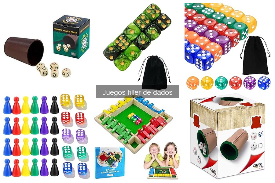 Alternativas a Juegos Filler de Dados que Debes Conocer