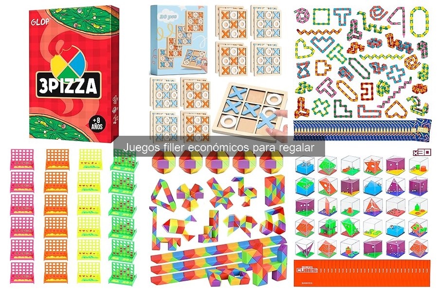 Alternativas a Juegos Filler Económicos para Regalar