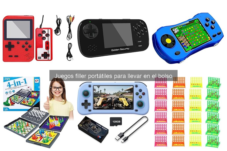 Alternativas a Juegos Filler Portátiles para Llevar en el Bolso