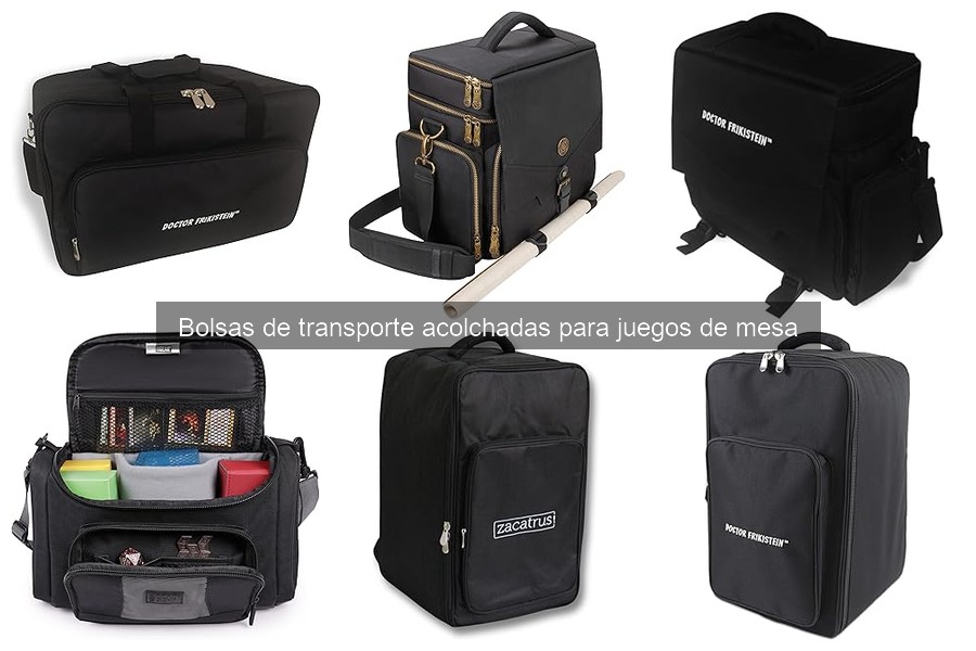 Alternativas a las bolsas acolchadas para juegos de mesa