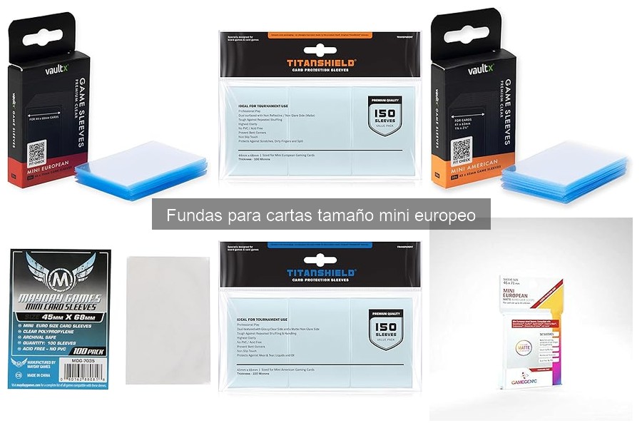 Alternativas a las Fundas para Cartas Tamaño Mini Europeo
