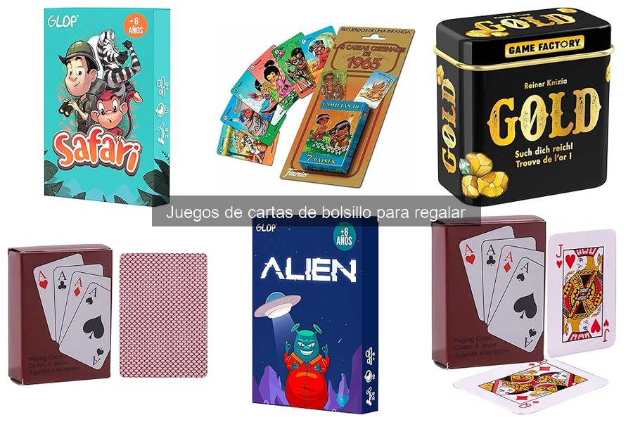 Alternativas a los Juegos de Cartas de Bolsillo