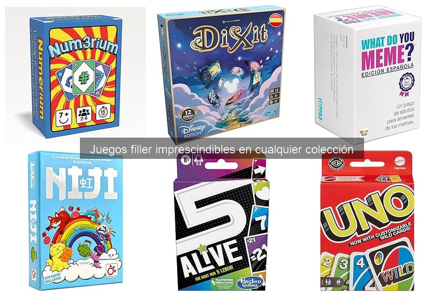 Alternativas a los Juegos Filler Clásicos que Debes Probar