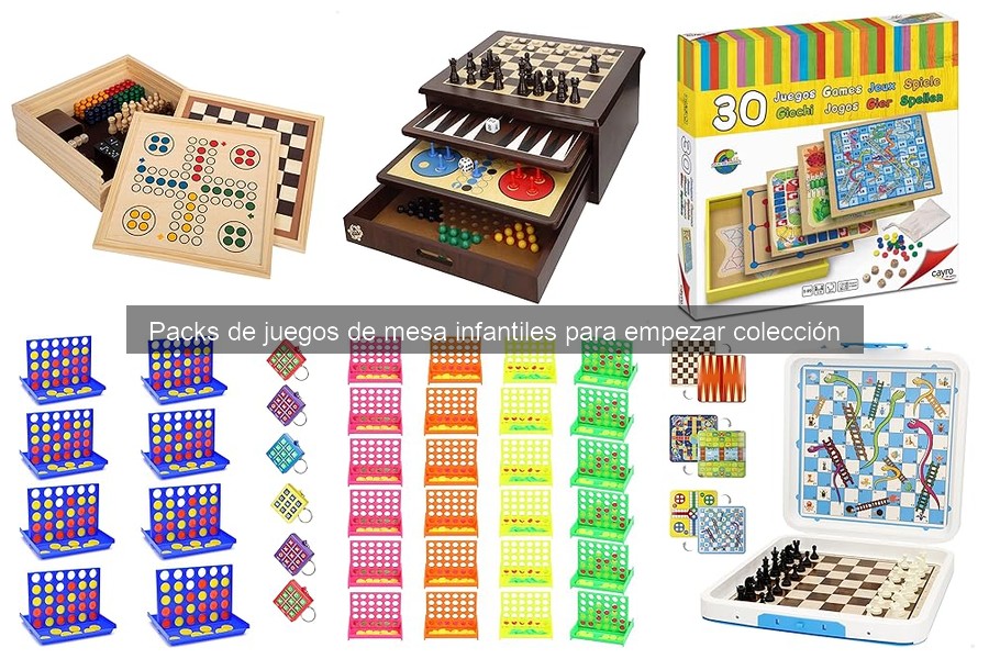 Alternativas a los packs de juegos de mesa infantiles