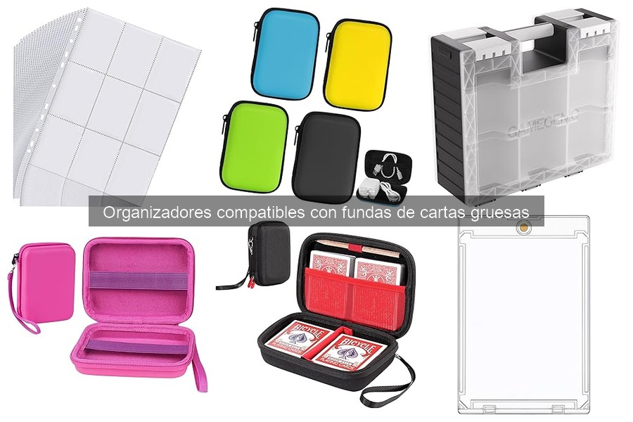 Alternativas a Organizadores de Cartas con Fundas Gruesas