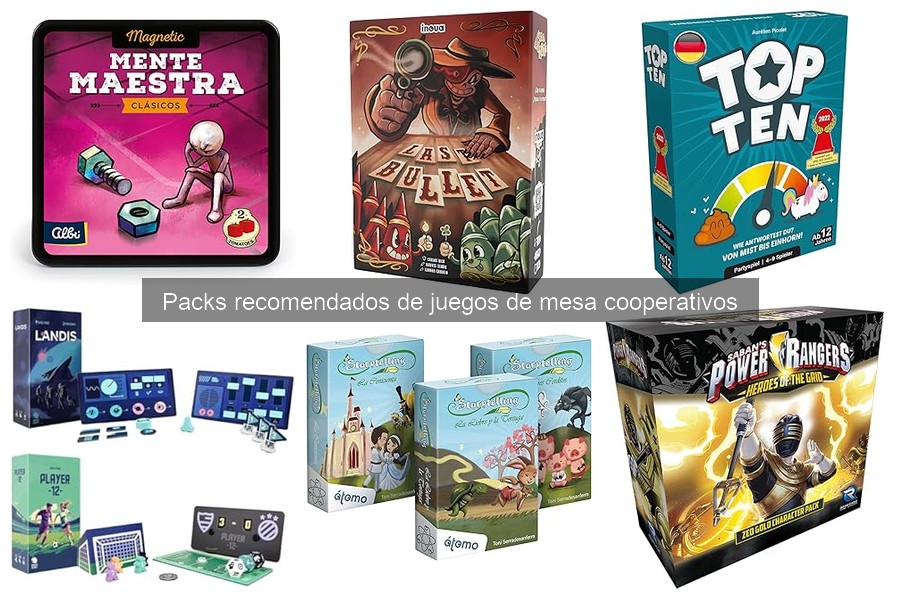 Alternativas a Packs de Juegos de Mesa Cooperativos