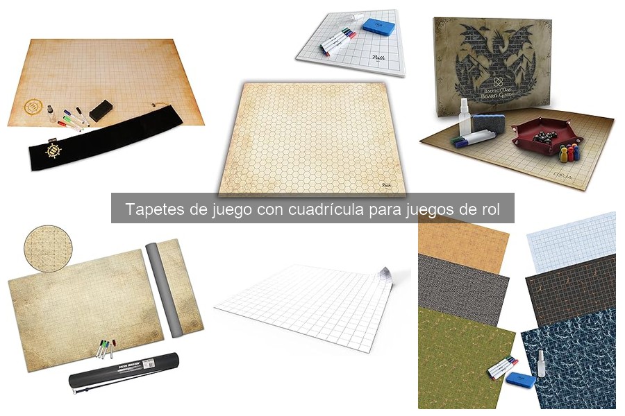 Alternativas a Tapetes de Juego con Cuadrícula en Rol