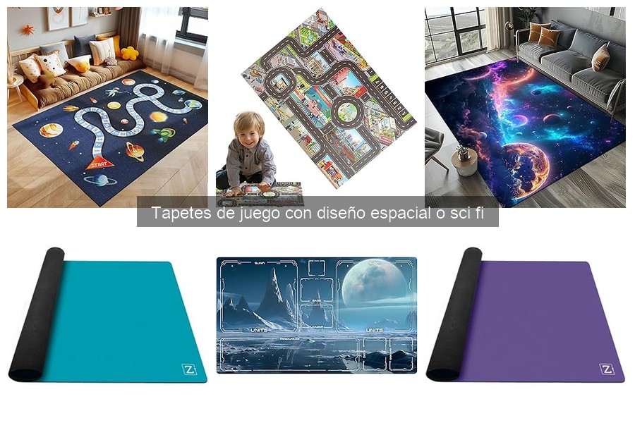 Alternativas a Tapetes de Juego con Diseño Espacial