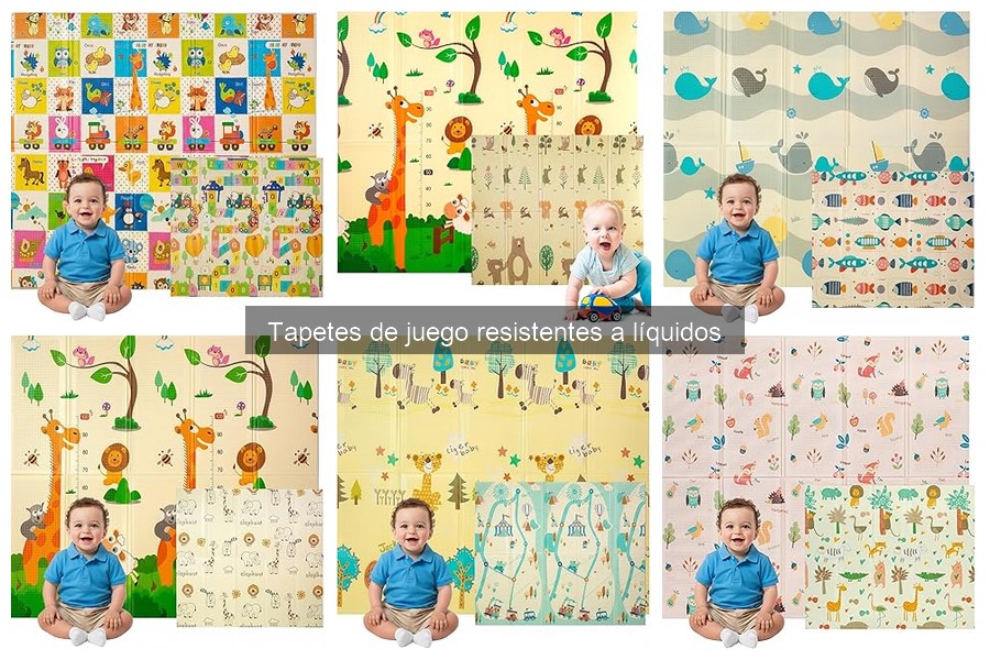 Alternativas a Tapetes de Juego Resistentes a Líquidos